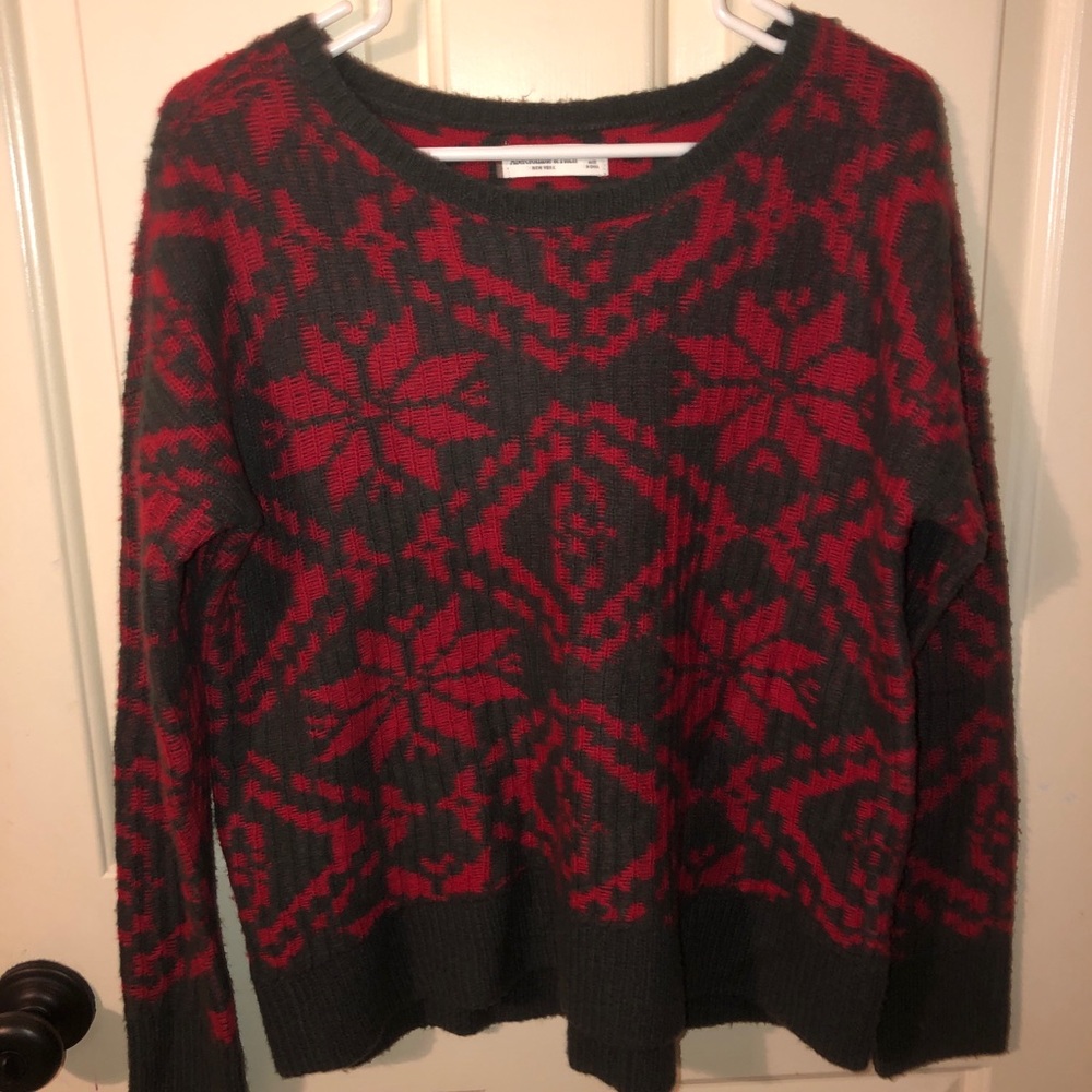 abercrombie christmas sweater!